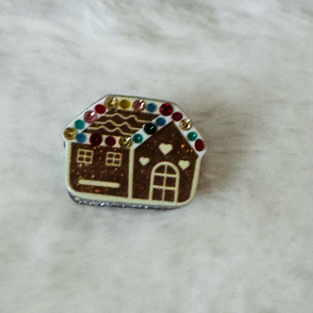 Gingerbread House Hair Clip Christmas